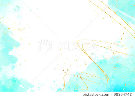 背景材質_水彩紋理_藍色 背景材質_水彩紋理_藍色 98594748