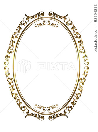 Certificate of commendation, golden metallic oriental, arabesque and damask decorative lines vintage frame Certificate of commendation, golden metallic oriental, arabesque and damask decorative lines vintage frame 98594858