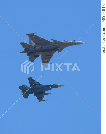 JASDF F-2B & Indian Air Force Sukhoi Su-30MKI 98595018