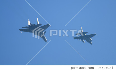 JASDF F-2B & Indian Air Force Sukhoi Su-30MKI 98595021