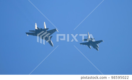 JASDF F-2B & Indian Air Force Sukhoi Su-30MKI 98595022