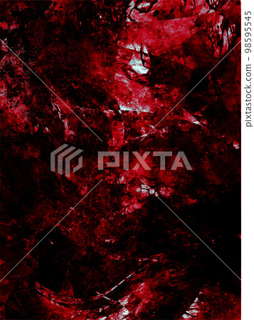Red fantastic watercolor texture background 98595545