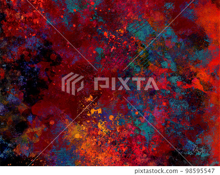Red fantastic watercolor texture background Red fantastic watercolor texture background 98595547
