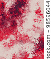 Red fantastic watercolor texture background 98596044