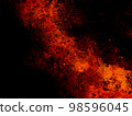 Red fantastic watercolor texture background 98596045