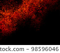Red fantastic watercolor texture background 98596046