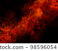 Red fantastic watercolor texture background 98596054