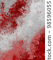 Red fantastic watercolor texture background 98596055