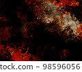 Red fantastic watercolor texture background 98596056