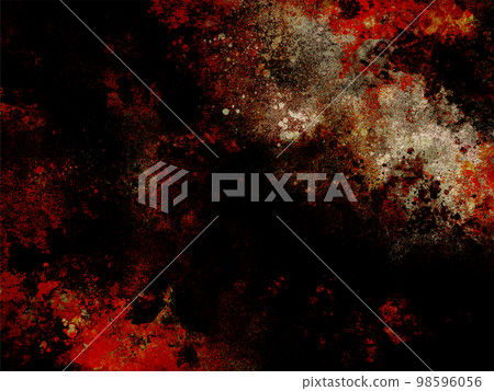 Red fantastic watercolor texture background 98596056