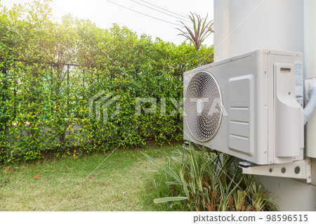 Air condition outdoor unit compressor install outside the house 98596515