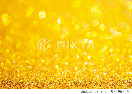 gold glitter sparkle with bokeh background gold glitter sparkle with bokeh background 98596709