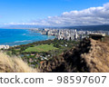 Waikiki as seen from Diamond Head 98597607