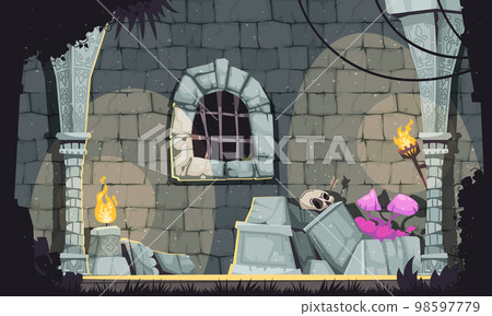 Medieval Dungeon Cartoon Medieval Dungeon Cartoon 98597779