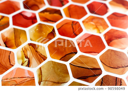 Mosaic tile alcohol ink texture background Mosaic tile alcohol ink texture background 98598049
