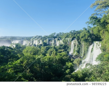 【阿根廷】萬里無雲的藍天和伊瓜蘇瀑布 98599223
