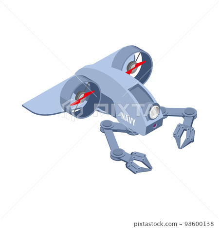 Military Robot Icon Military Robot Icon 98600138