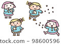 [Setsubun] Bean-throwing set for kindergarteners (girls) 98600596
