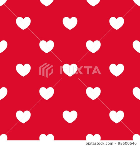 Seamless pattern with hearts, romantic background Seamless pattern with hearts, romantic background 98600646