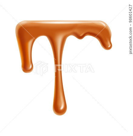 Realistic Caramel Illustration 98601427