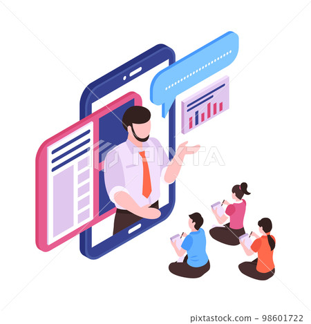 Online Lesson Icon 98601722