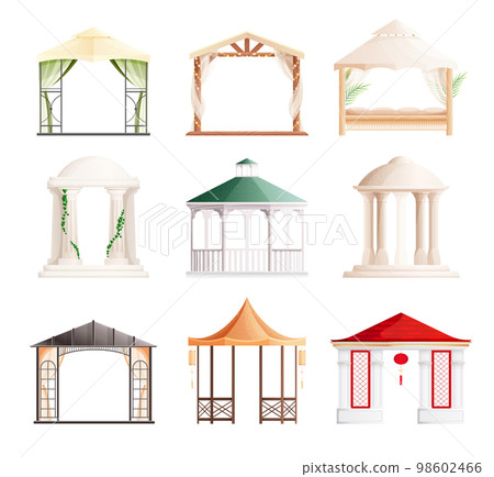 Gazebo Flat Set 98602466