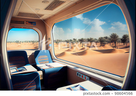 Bullet, hi speed train interior 98604566