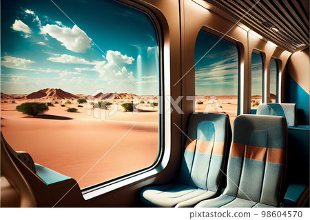 Bullet, hi speed train interior 98604570