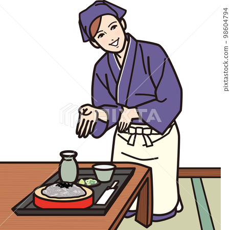 蕎麥麵店員 B 請享用 98604794