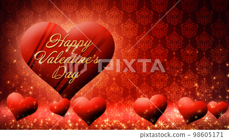 Floating chocolate heart image, Valentine's Day Floating chocolate heart image, Valentine's Day 98605171
