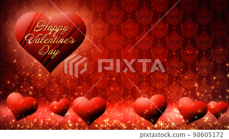 Floating chocolate heart image, Valentine's Day 98605172
