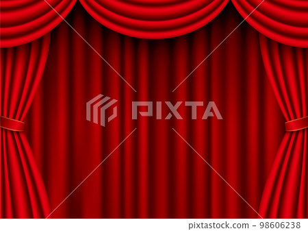 red curtain red curtain 98606238