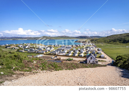 The new path to Murder Hole beach, officially called Boyeeghether Bay starts at the camping site County Donegal, Ireland The new path to Murder Hole beach, officially called Boyeeghether Bay starts at the camping site County Donegal, Ireland 98607755