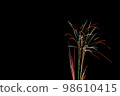 Fireworks display night in London, United Kingdom 98610415