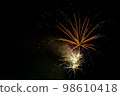Fireworks display night in London, United Kingdom 98610418