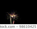 Fireworks display night in London, United Kingdom 98610425