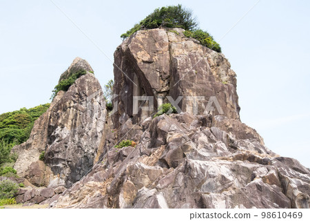 初夏的高知縣室戶市，Kaokabana Rocks 98610469