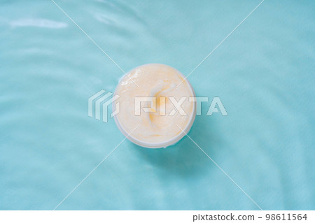 Water ripples, cosmetic bottles Water ripples, cosmetic bottles 98611564