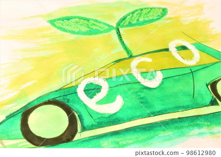 The car is Eevee Sengoku period. Environmentally friendly and run through the eco-era. 98612980