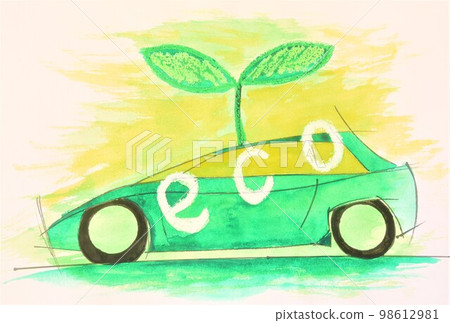 這輛車是伊布戰國時期的。環保，貫穿生態時代。 98612981