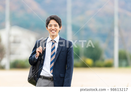 High school boy school High school boy school 98613217