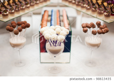 candy bar sweets on the table, celebration candy bar sweets on the table, celebration 98613435