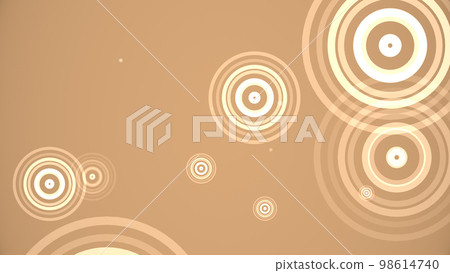 彩色背景上湧出的圓圈圖像 彩色背景上湧出的圓圈圖像 98614740