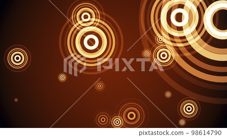 Image of gushing circles on a colorful background Image of gushing circles on a colorful background 98614790
