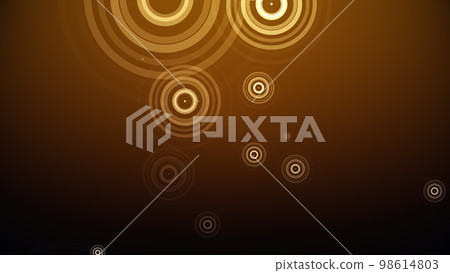 Image of gushing circles on a colorful background Image of gushing circles on a colorful background 98614803
