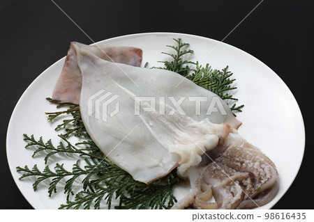 Overnight dried squid Overnight dried squid 98616435