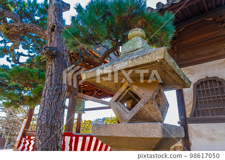 Jodoji Temple, Onomichi City, Hiroshima Prefecture, Appeared in Tokyo Story, Lantern 98617050