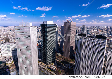 "Tokyo" Tokyo cityscape, view from Shinjuku "Tokyo" Tokyo cityscape, view from Shinjuku 98617409