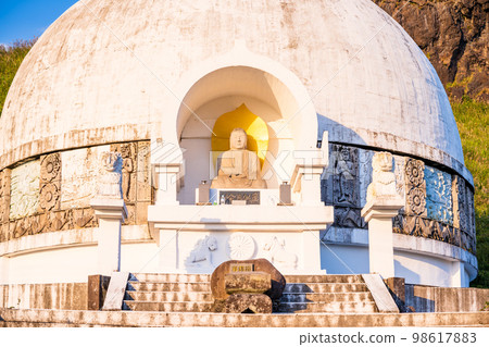 Scenery around Camel Mountain (Takamori Peace Pagoda) (Takamori Town, Aso District) 98617883