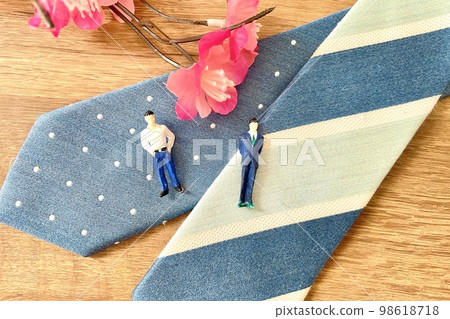 男人和領帶 就業和職業變化 男人和領帶 就業和職業變化 98618718